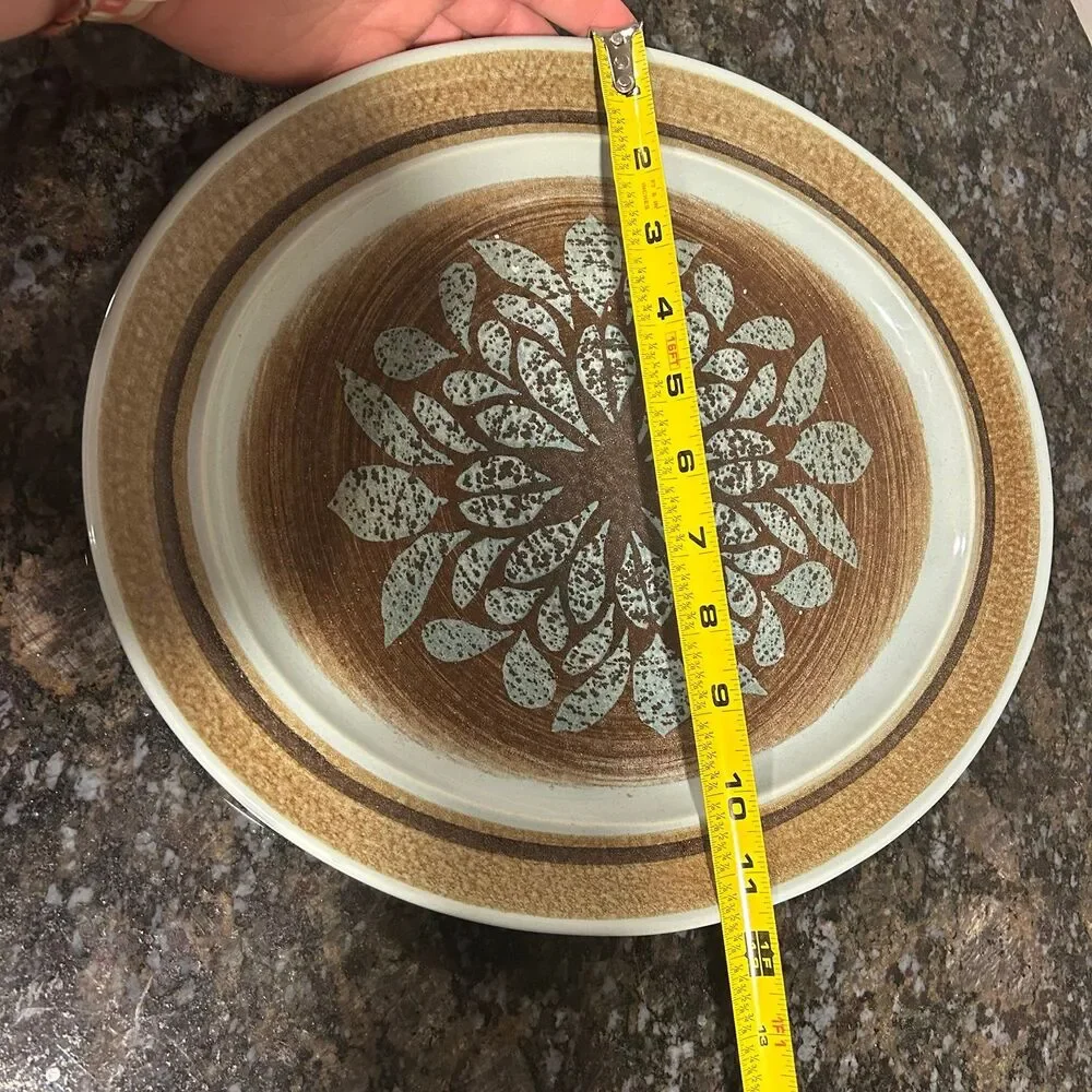 Vintage 1970s Franciscan Nut Tree Serving Platter Earthenware Stoneware 13.5”